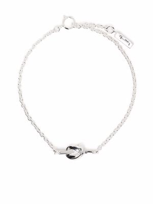 EFVA ATTLING Love Knot bracelet - Silver