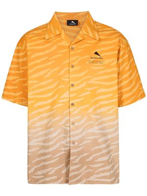 Mauna Kea chest logo-print shirt - Orange