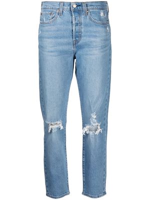 Levi's Wedgie Icon-cut jeans - Blue