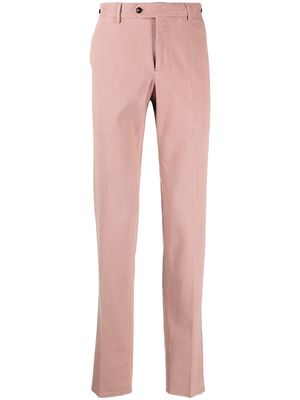 Pt01 Business slim fit chino trousers - Pink