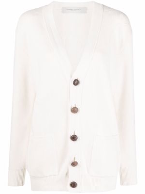Golden Goose journey knitted cardigan - White