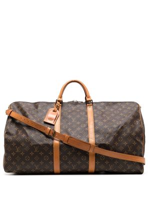 Louis Vuitton 1983 pre-owned Keepall 60 travel bag - Brown