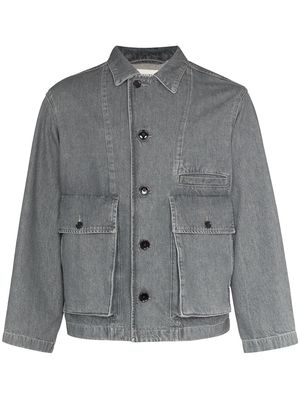 Lemaire oversized denim jacket - Grey