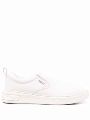 Bally Mardy slip-on leather sneakers - White