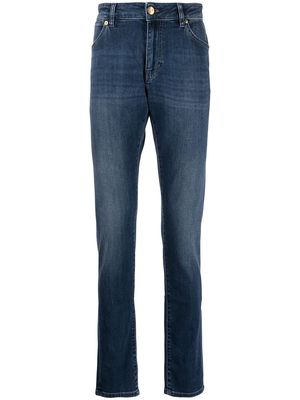 Pt05 mid-rise stretch slim fit jeans - Blue