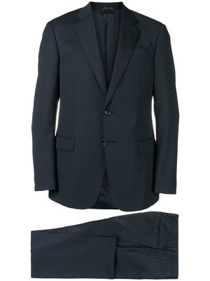 Giorgio Armani two piece fitted suit - Blue