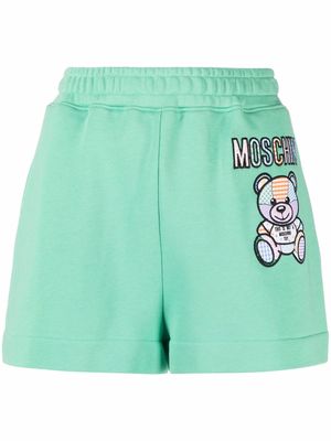 Moschino Teddy Bear motif shorts - Green