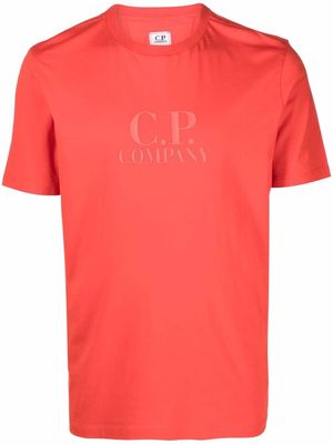 C.P. Company logo-print T-shirt - Red
