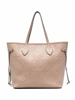 Louis Vuitton pre-owned monogram Neverfull MM handbag - Neutrals