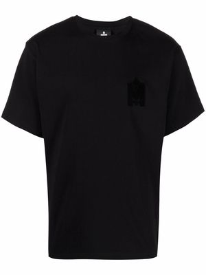 Mackage velvet logo organic cotton T-shirt - Black