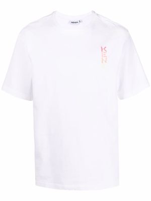 Kenzo logo-embroidered T-shirt - White