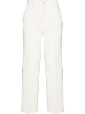 Alexander McQueen wide-leg tailored trousers - White