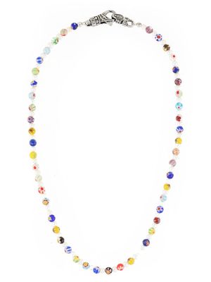 Nialaya Jewelry beaded pearl-detail necklace - Multicolour