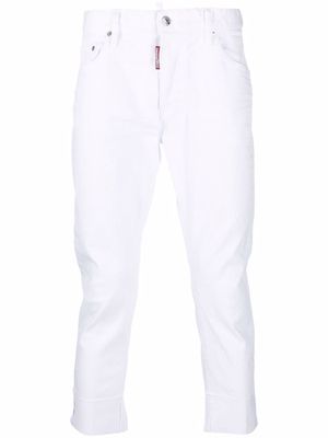 Dsquared2 straight-leg cropped jeans - White