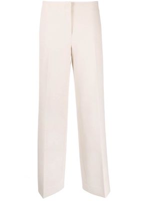 Blumarine wide-leg tailored trousers - Neutrals