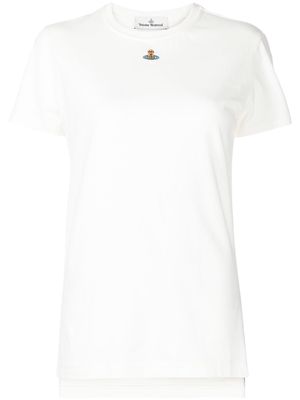 Vivienne Westwood Orb-embroidered T-shirt - White