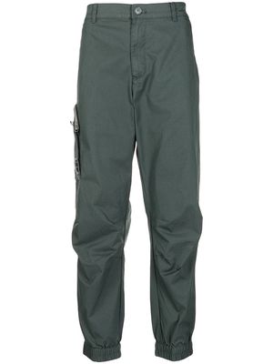 Armani Exchange slim-cut cargo trousers - Green