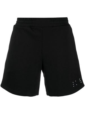 MCQ cotton track shorts - Black
