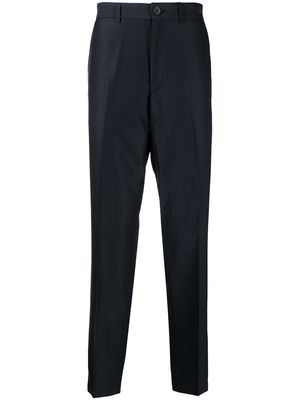 Armani Exchange tapered tailored trousers - Blue