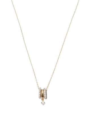 Adina Reyter 14kt yellow gold Solo Dance Party diamond necklace