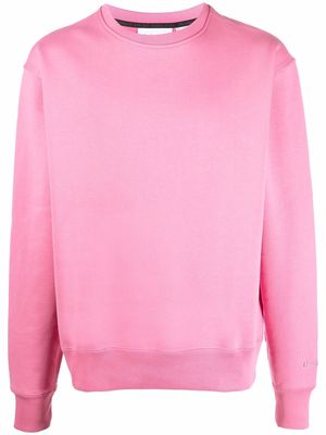 adidas x Pharrell Williams crew neck cotton sweater - Pink