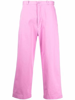 Levi's mid-rise straight-leg trousers - Pink