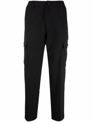 Versace Jeans Couture cropped cargo trousers - Black