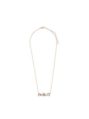 Natasha Zinko diamond-embellished necklace - Gold