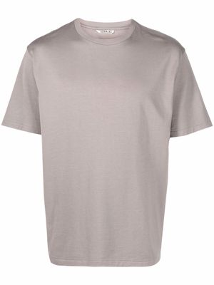 Auralee round neck short-sleeved T-shirt - Grey
