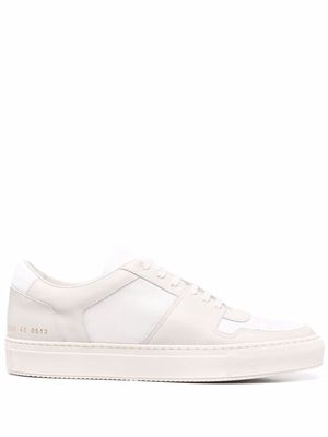 Common Projects panelled low-top sneakers - White