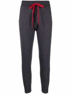 Antonella Rizza Louise contrast-trim slim joggers - Grey