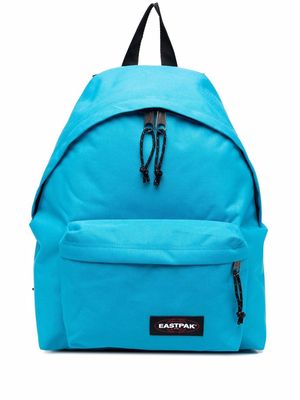 Eastpak padded logo-patch backpack - Blue