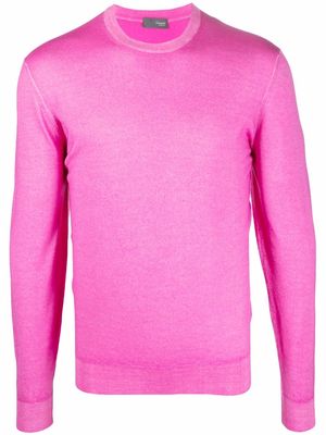Drumohr crew-neck knit jumper - Pink