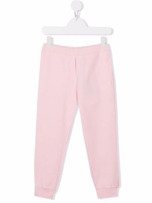 Emporio Armani Kids logo-print track pants - Pink