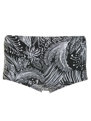 Lygia & Nanny Copacabana print swimming trunks - Black