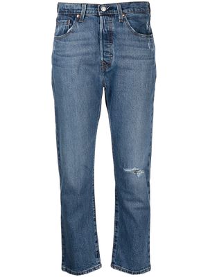 Levi's 501 cropped jeans - Blue