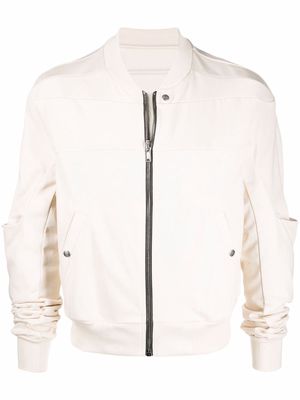 Rick Owens Geth zip-up jacket - Neutrals