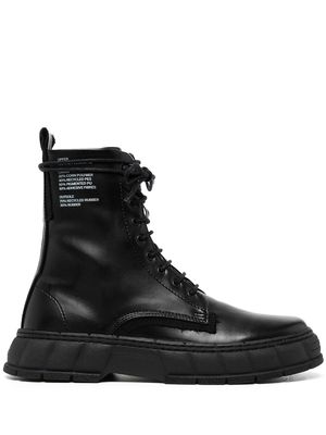 Virón 1992 lace-up leather boots - Black