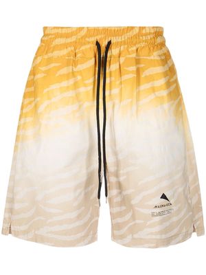 Mauna Kea gradient-effect shorts - Brown