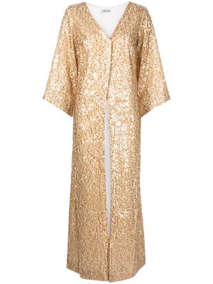 Baruni embellished maxi dress - Gold