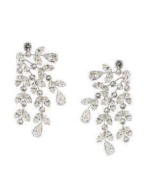 Jennifer Behr Roselyn crystal earrings - Silver