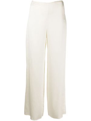 Cult Gaia Kora wide-leg silk trousers - White