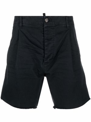 Dsquared2 logo-strip bermuda shorts - Black