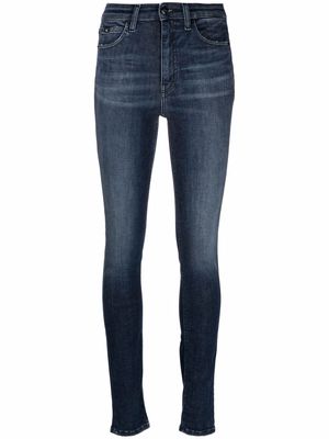 Calvin Klein Jeans high-waisted skinny jeans - Blue