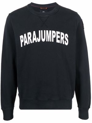 Parajumpers logo-print sweatshirt - Black