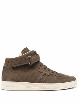 TOM FORD Radcliff high-top sneakers - Green
