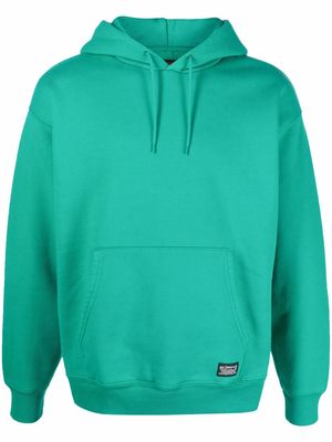 Levi's logo-patch hoodie - Green