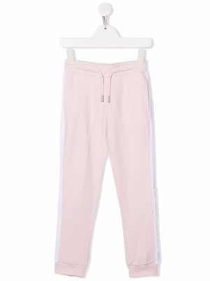 Calvin Klein Kids logo-print track pants - Pink