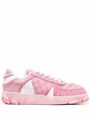 Gcds Nami jacquard low-top sneakers - Pink