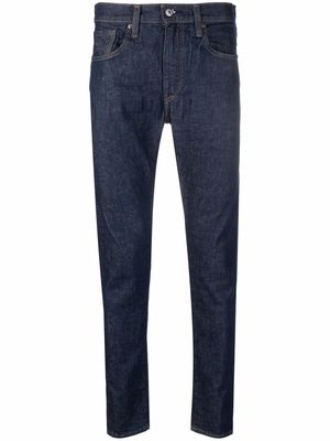 Levi's: Made & Crafted mid-rise skinny jeans - Blue